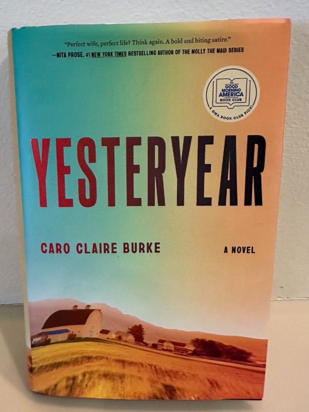 Yesteryear: A GMA Book Club Pick: A Novel by Caro Claire Burke Hardcover